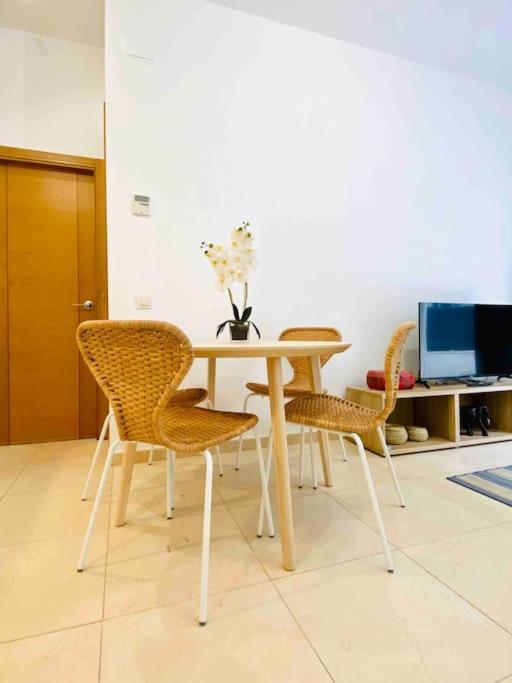 Stylish Apartment With Terrace On The Beachfrom Valencia Exterior foto